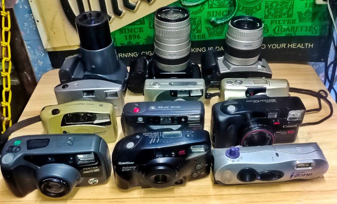 Assorted 35mm Film Cameras, Photography, Cameras on Carousell