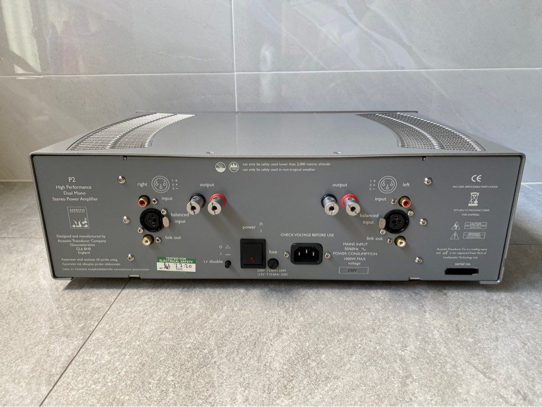 ATC P2 Power Amplifier, Audio, Soundbars, Speakers & Amplifiers on