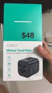auKey USB charger travel mate