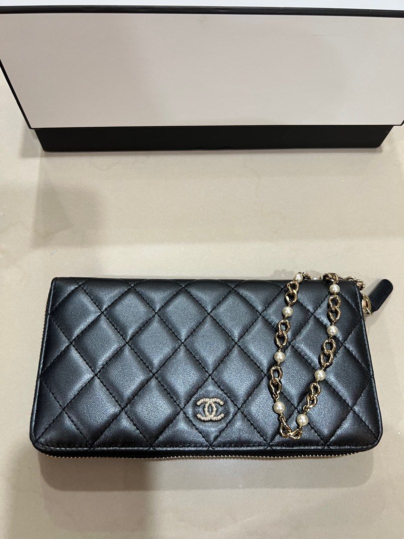 Chanel Wristlet With Box  Shopee Philippines
