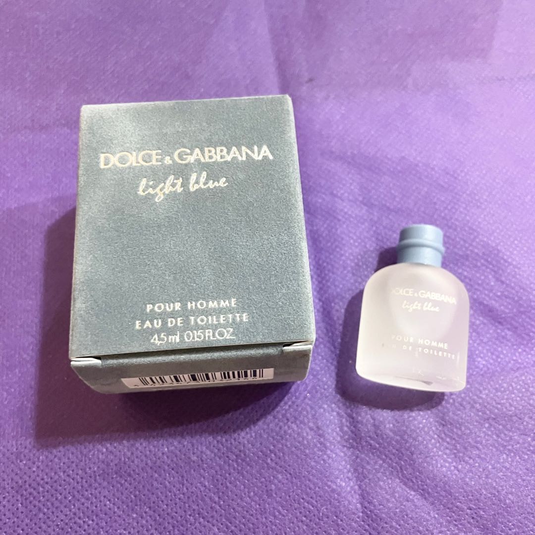 AUTHENTIC Dolce and gabbana light blue eau de toilette perfume, Beauty