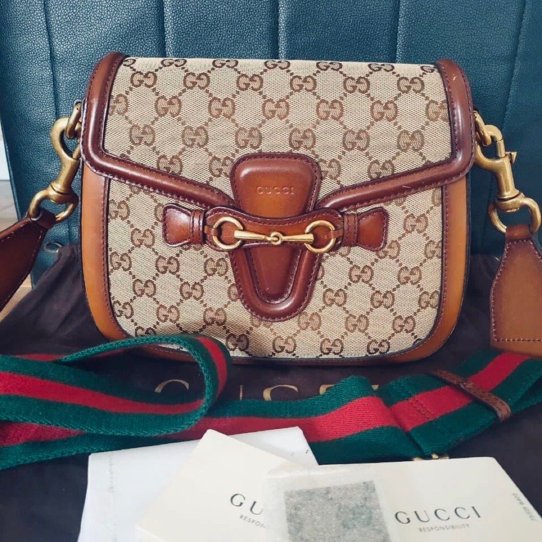 Gucci vintage web Boston bag (small) in black leather, Luxury, Bags &  Wallets on Carousell