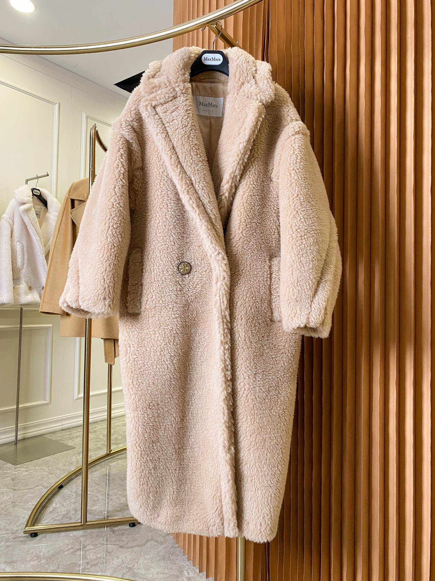 Max mara new arrivals teddy coat replica