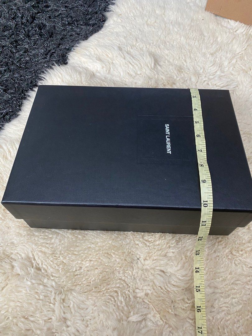 Authentic Saint Laurent Shoes Box