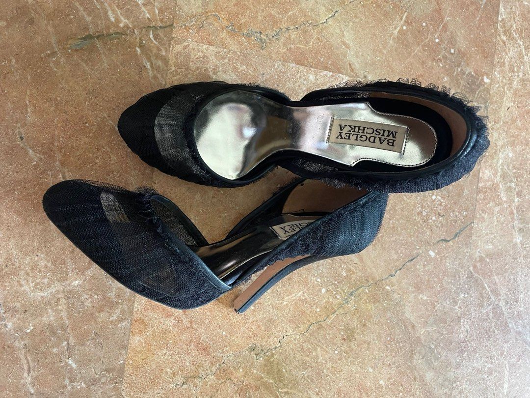 Badgley mischka clearance black heels