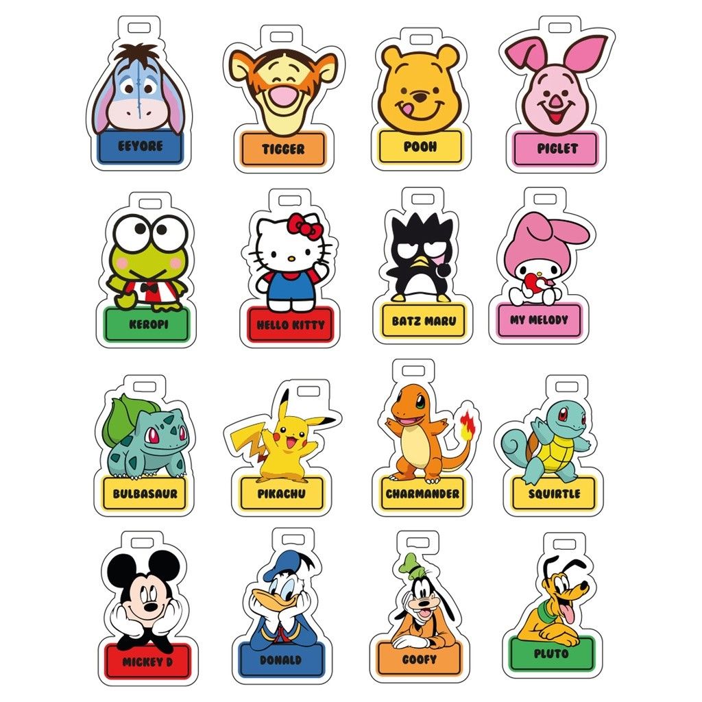 Gudetama luggage tag 2025