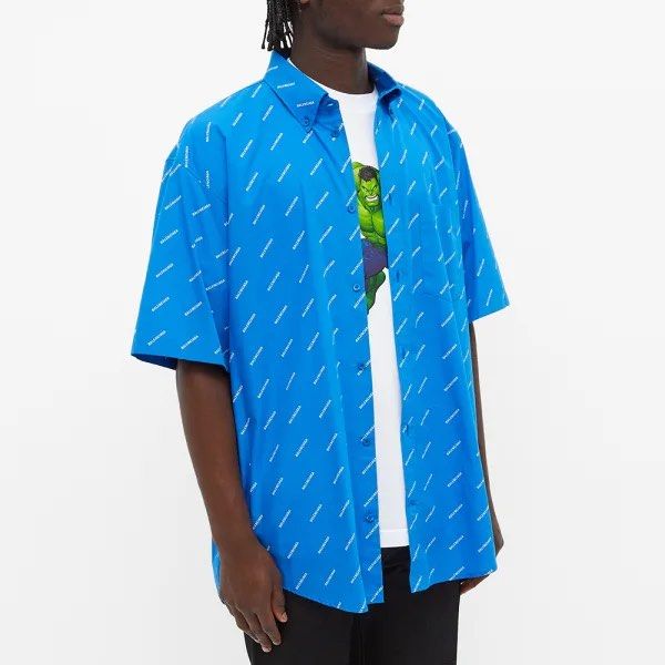 balenciaga short sleeve shirt