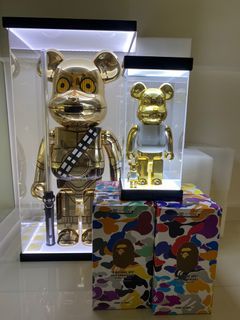  GOTO 400% Bearbrick Case Transparent LED Lighting