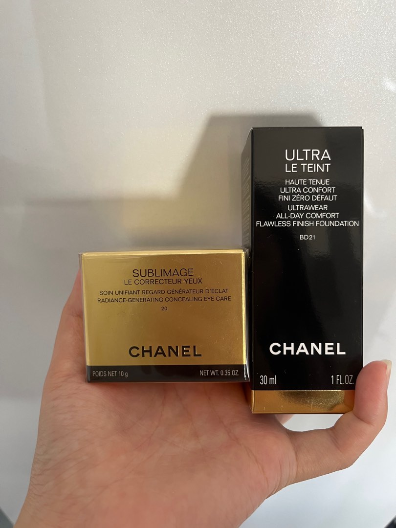 BNIB Chanel Ultra Le Teint Fluide BD21, Sublimage de correcteur 20, Beauty  & Personal Care, Face, Makeup on Carousell