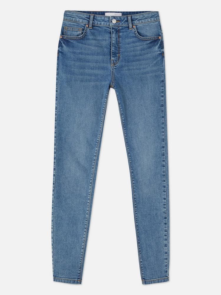 slim straight high waist primark