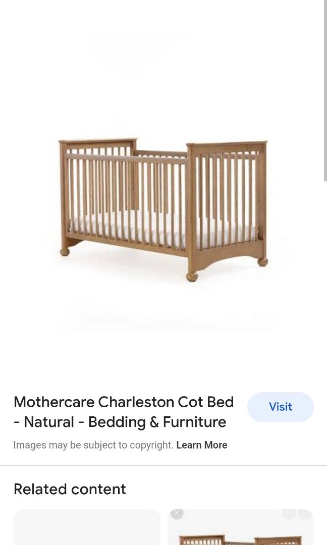 Mothercare charleston cot bed clearance