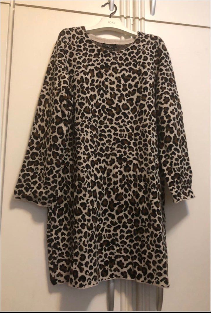 Max mara on sale leopard dress