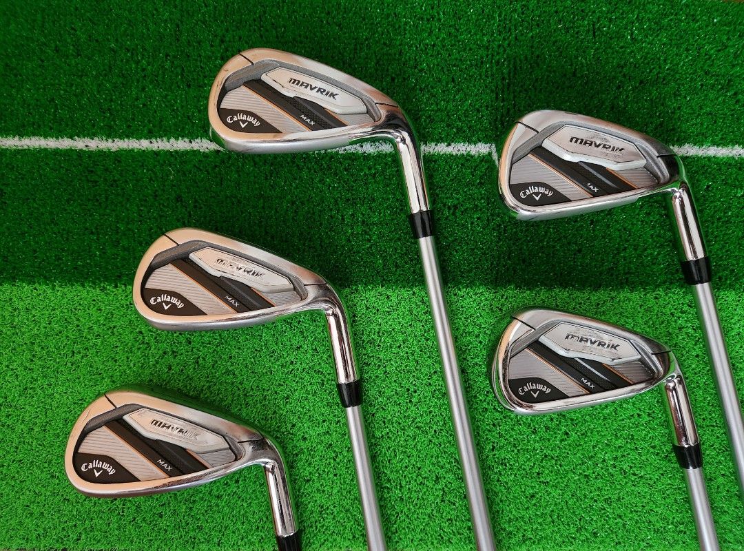 Callaway MAVRIK MAX irons (6PW) Best for Beginners, Sports Equipment