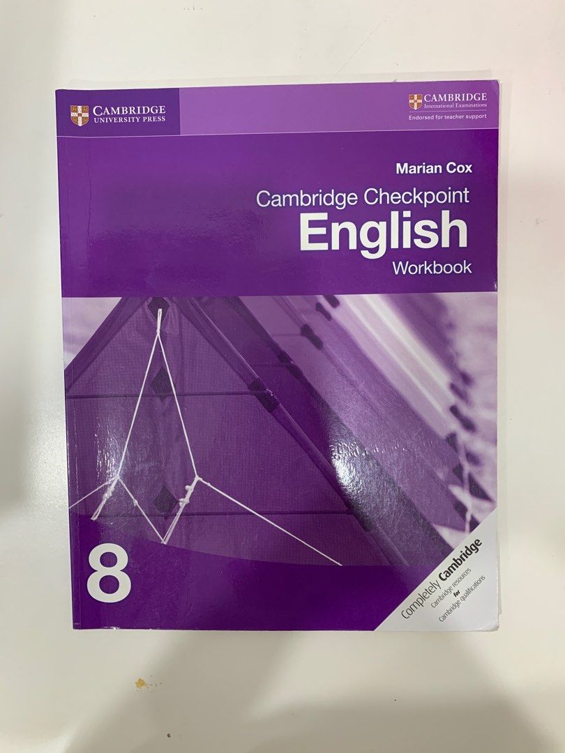Cambridge Checkpoint English Workbook 8, Hobbies & Toys, Books ...