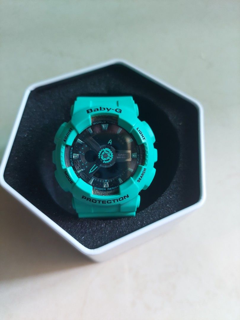 Casio Baby G - BA-111-3ADR, 名牌, 手錶- Carousell