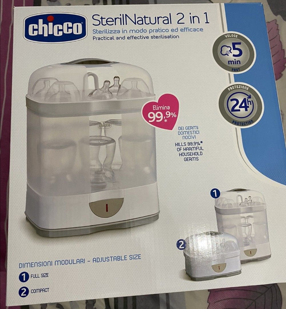 Chicco Bottle Sterilizer Brand New, Babies & Kids, Nursing & Feeding