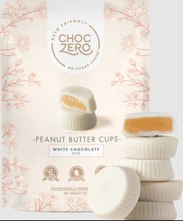 ChocZero White Chocolate Keto PB Cups