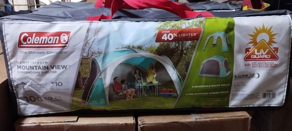 Coleman mountain view 2025 dome shelter