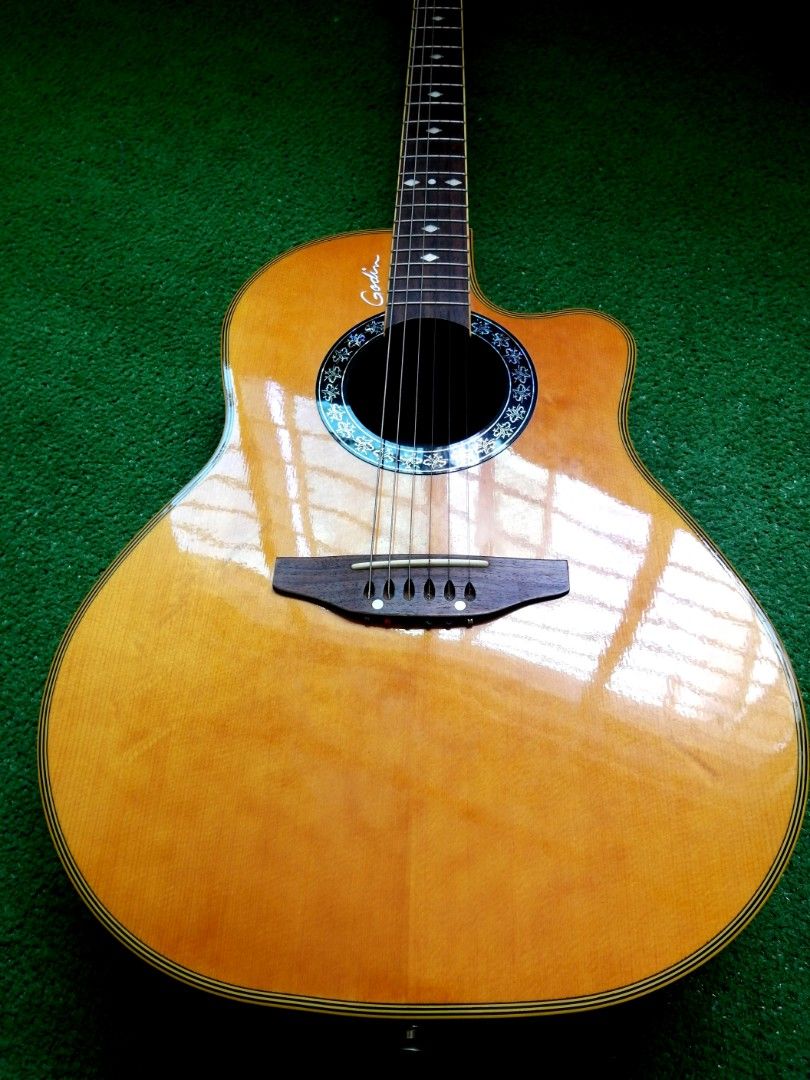 Composite Body Custom Guitar w Preamp Onboard, Hobbies & Toys, Music & Media, Musical