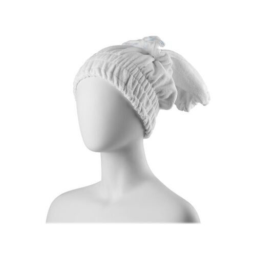 Conair Basik Edition White Hair Towel and Scrunchie Set, Beauty