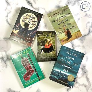 Contemporary|Fantasy|Science Fiction|Dystopia|Childrens Fiction|Dystopia|Paranormal|Dragon|Historical Fiction|France Books- All Light We Cannot See-Anthony Doerr, Girl Drank Moon-Kelly Barnhill,Never Let Me Go-Kazuo Ishiguro
