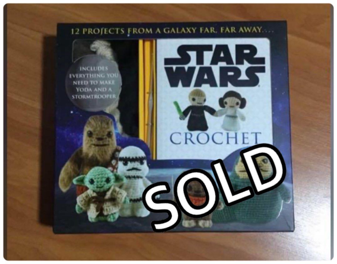 Crochet Kit DISNEY/STAR WARS, Hobbies & Toys, Stationery & Craft, Craft
