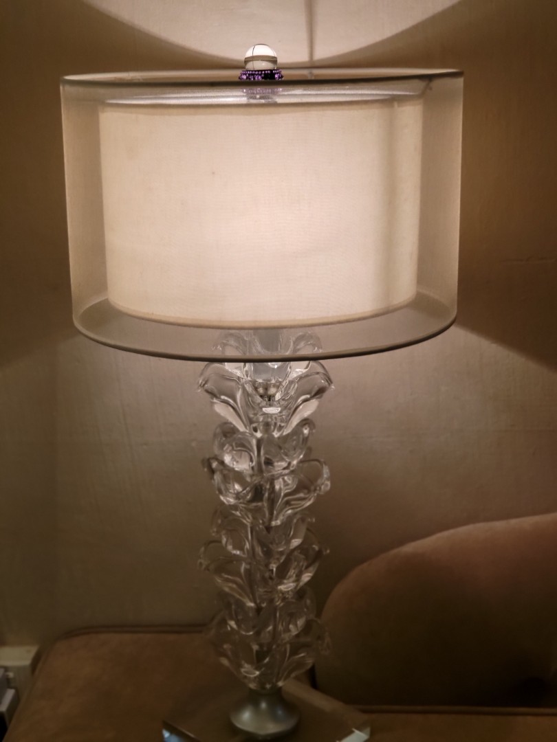 glass lamp crystals