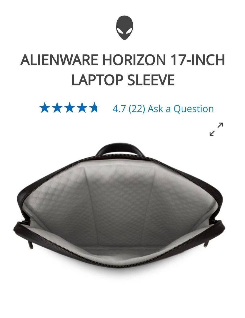 DELL Alienware Horizon 17 inch Laptop Sleeve Computers Tech