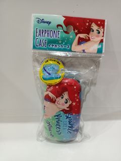Disney License Rapunzel Ariel Accessory Earphone Case