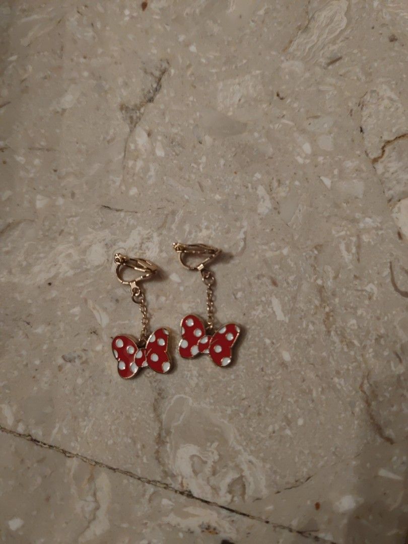 Disney Minnie Mouse Clip on Earrings to Bless Women s Fashion