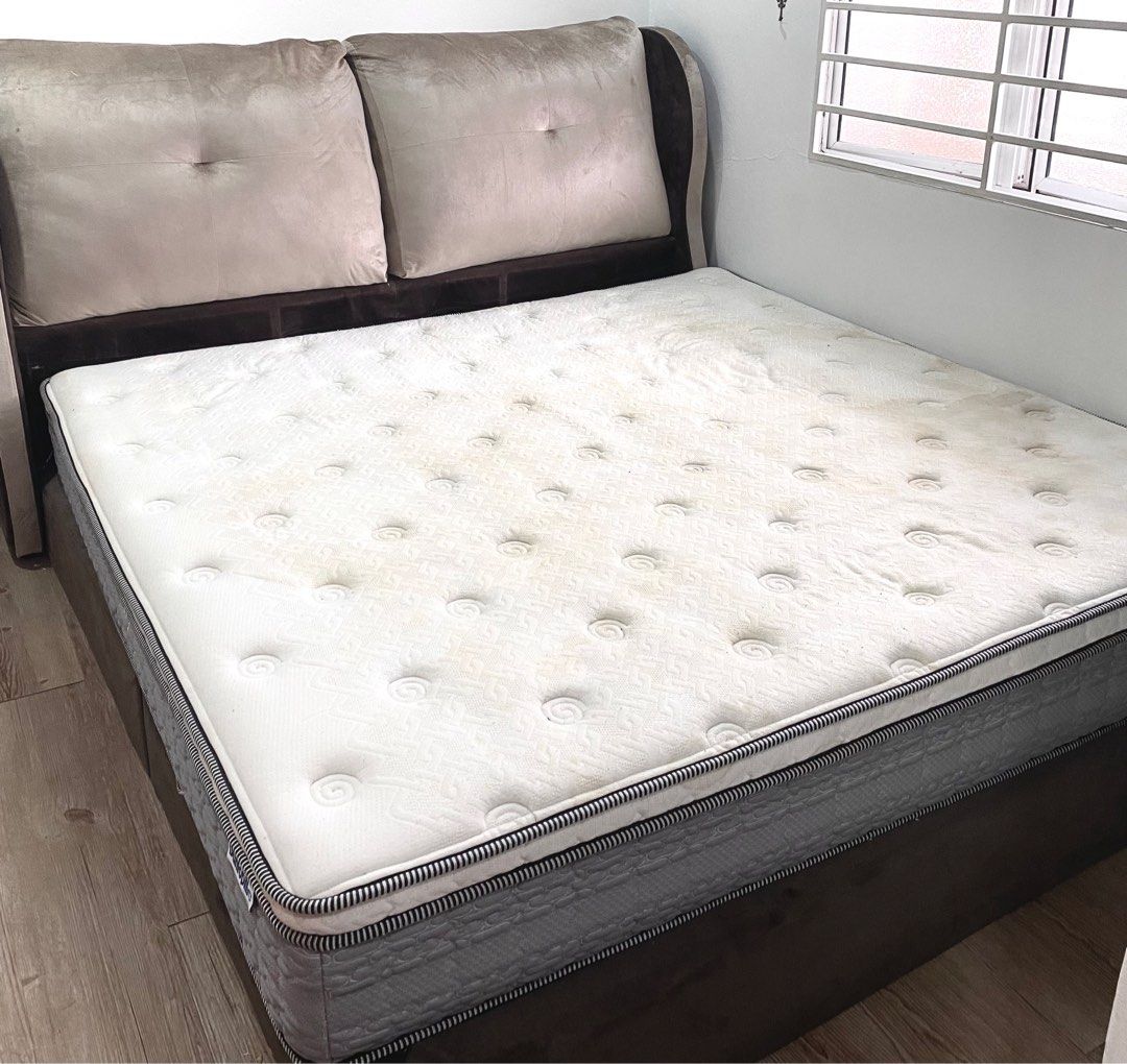 Dunlopillo Bed Set & Mattress Super King Size , Furniture & Home