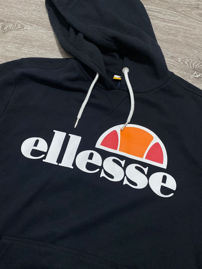 Ellesse Hoodie Pullover Fleece Sweater Adidas Nike New Balance