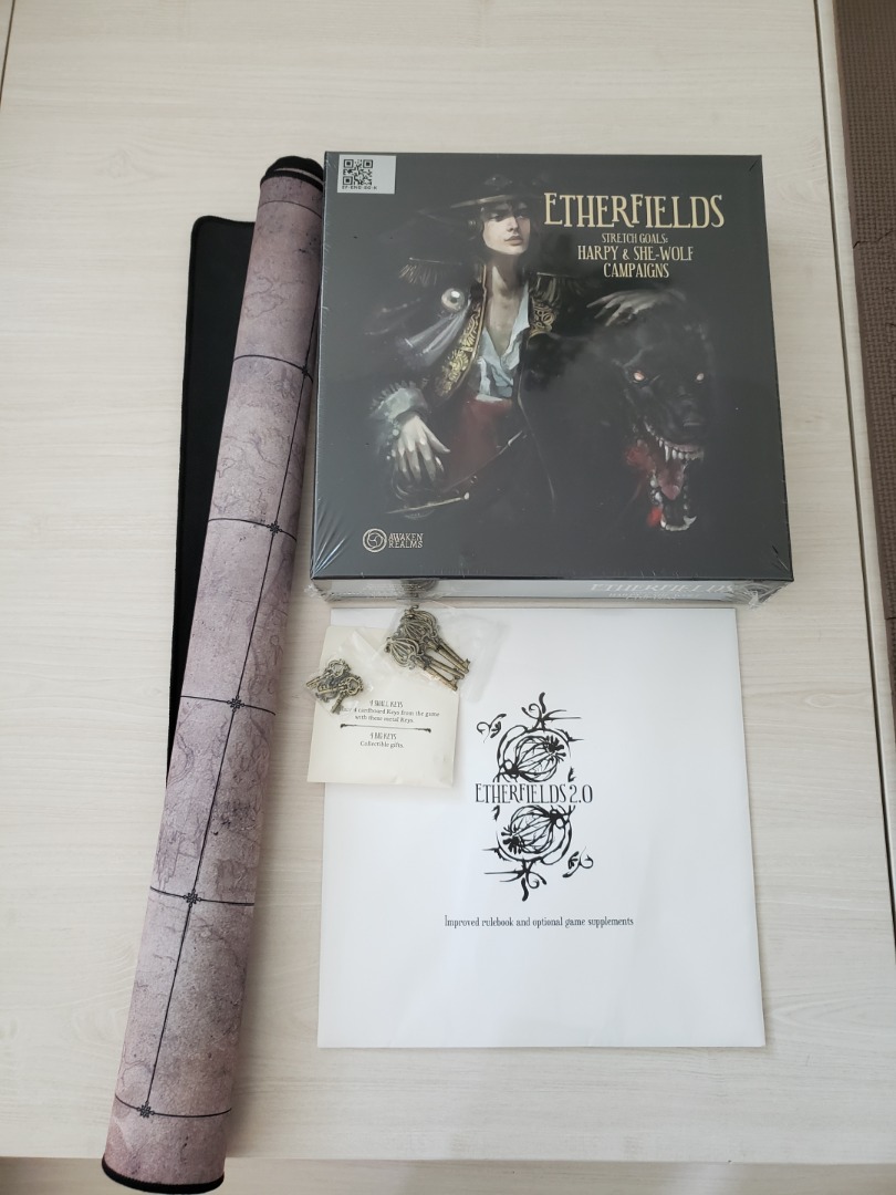 Etherfields addons Harpy & SheWolf Campaigns, updated rules, metal