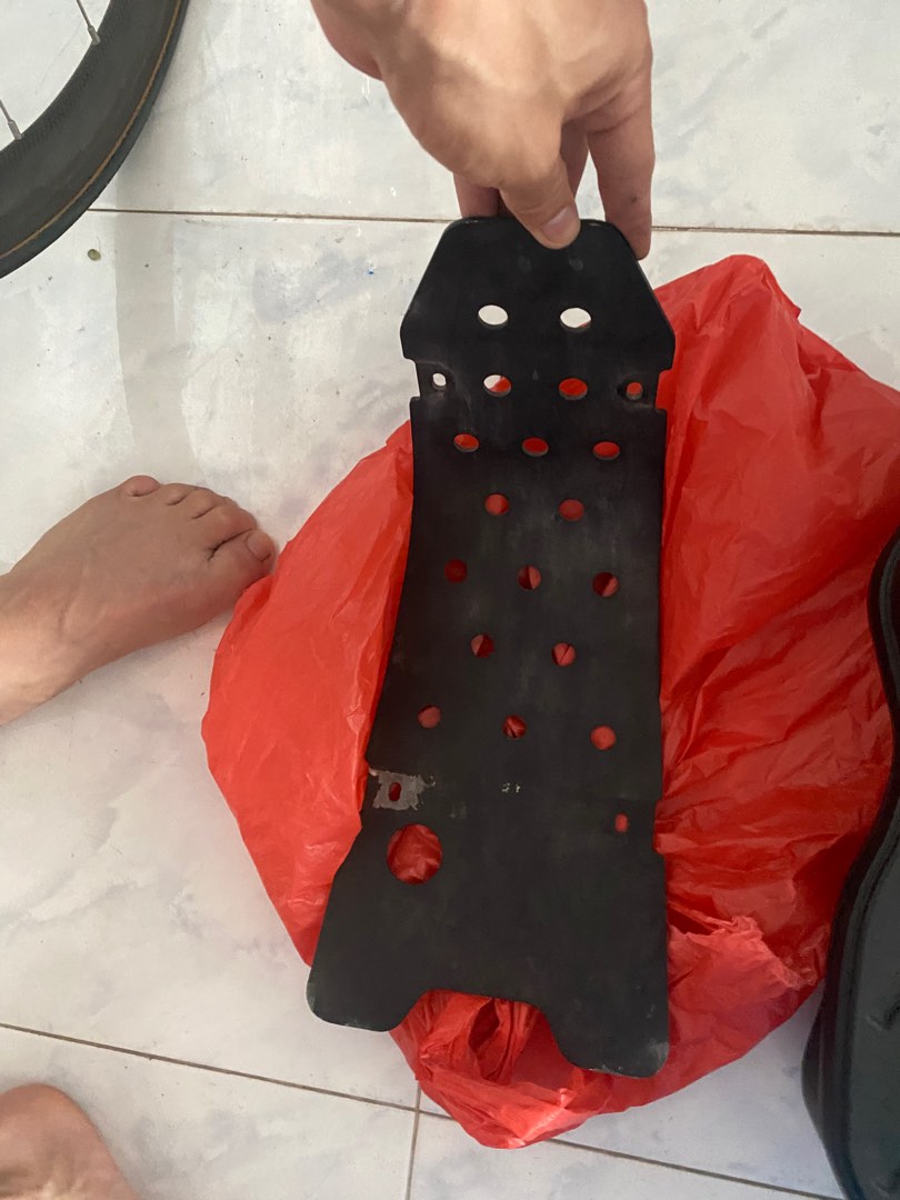 Evo tech skid plate WR250, Motorcycles, Motorcycle Accessories on Carousell