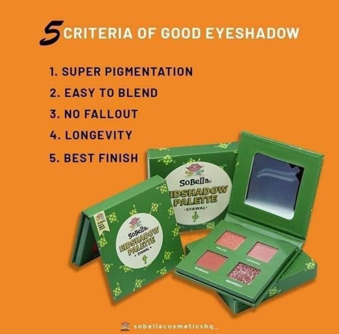 EXPIRED 11/4/2023 SOBELLA EIDSHADOW EYESHADOW, Beauty & Personal Care