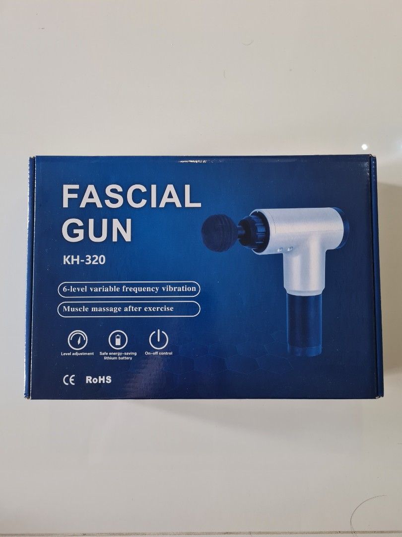 Fascial Gun KH-320, Health & Nutrition, Massage Devices on Carousell