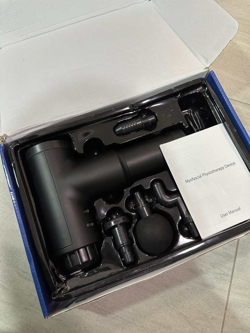 Fascial Gun KH-320, Health & Nutrition, Massage Devices on Carousell