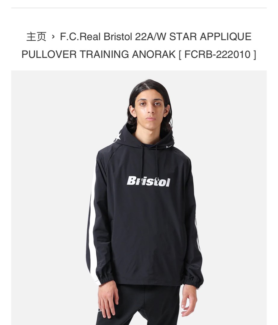 L FCRB APPLIQUE PULLOVER HOODED ANORAK - ナイロンジャケット