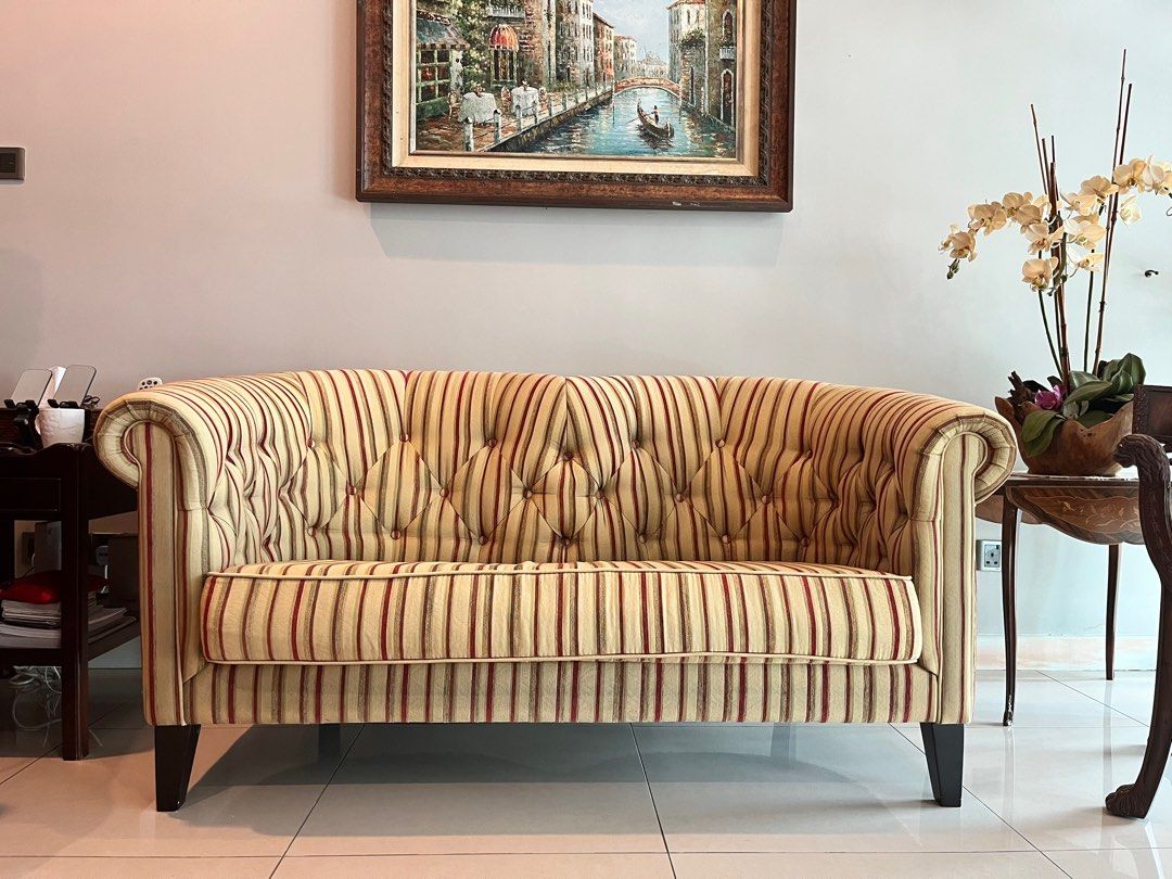 Fella Design 2 seater Sofa Love Chair with European Fabric