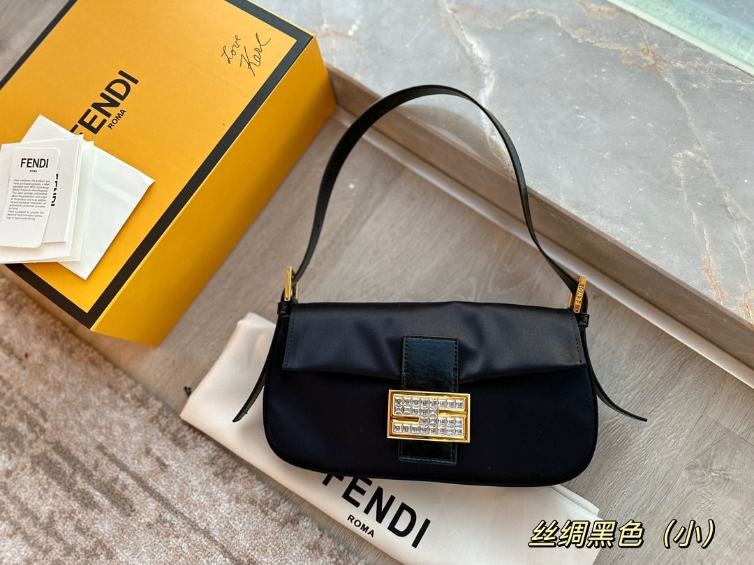 Fendi silk baguette Clearance