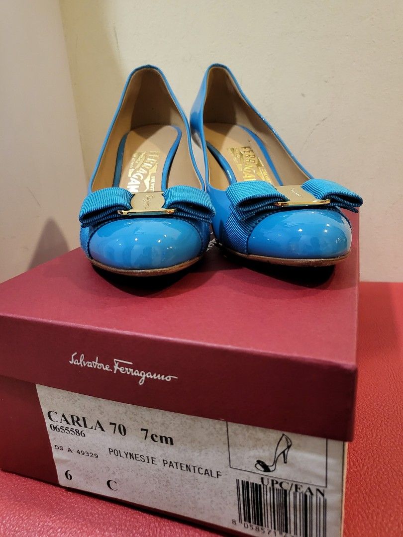 ferragamo black heels