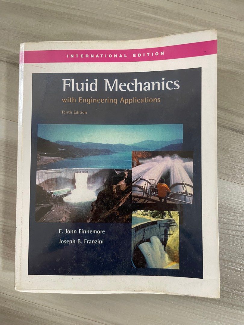 Fluid mechanics with engineering applications on carousell