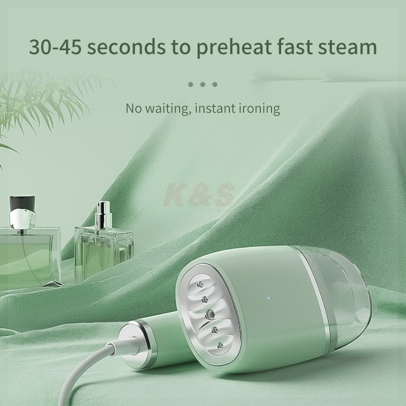 Portable Steam Iron, Mini Travel Iron Handheld Iron for Clothes, with Non  Stick Sole Plate, Folding Flat Travel Steam Iron for Ironing Clothes