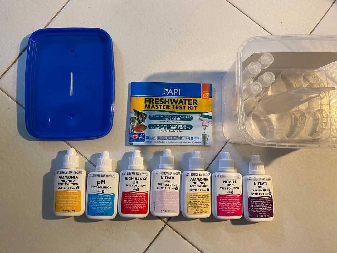 Freshwater Master Test Kit, Pet Supplies, Homes & Other Pet Accessories