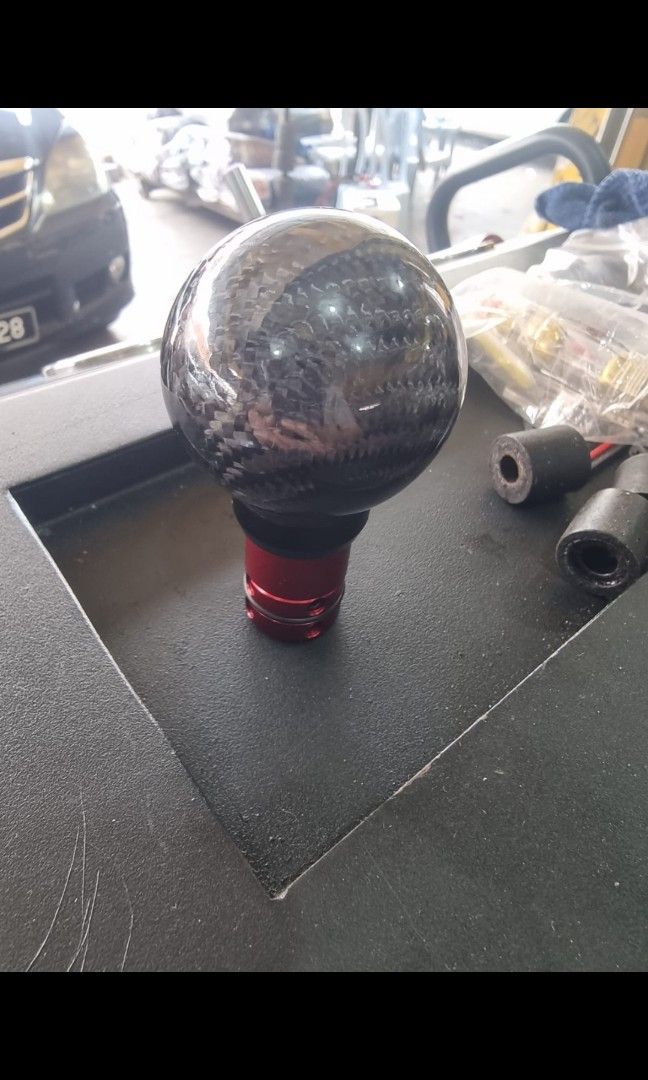 Full Carbon Steering Wheel & Gear Knob, Car Accessories, Accessories on
