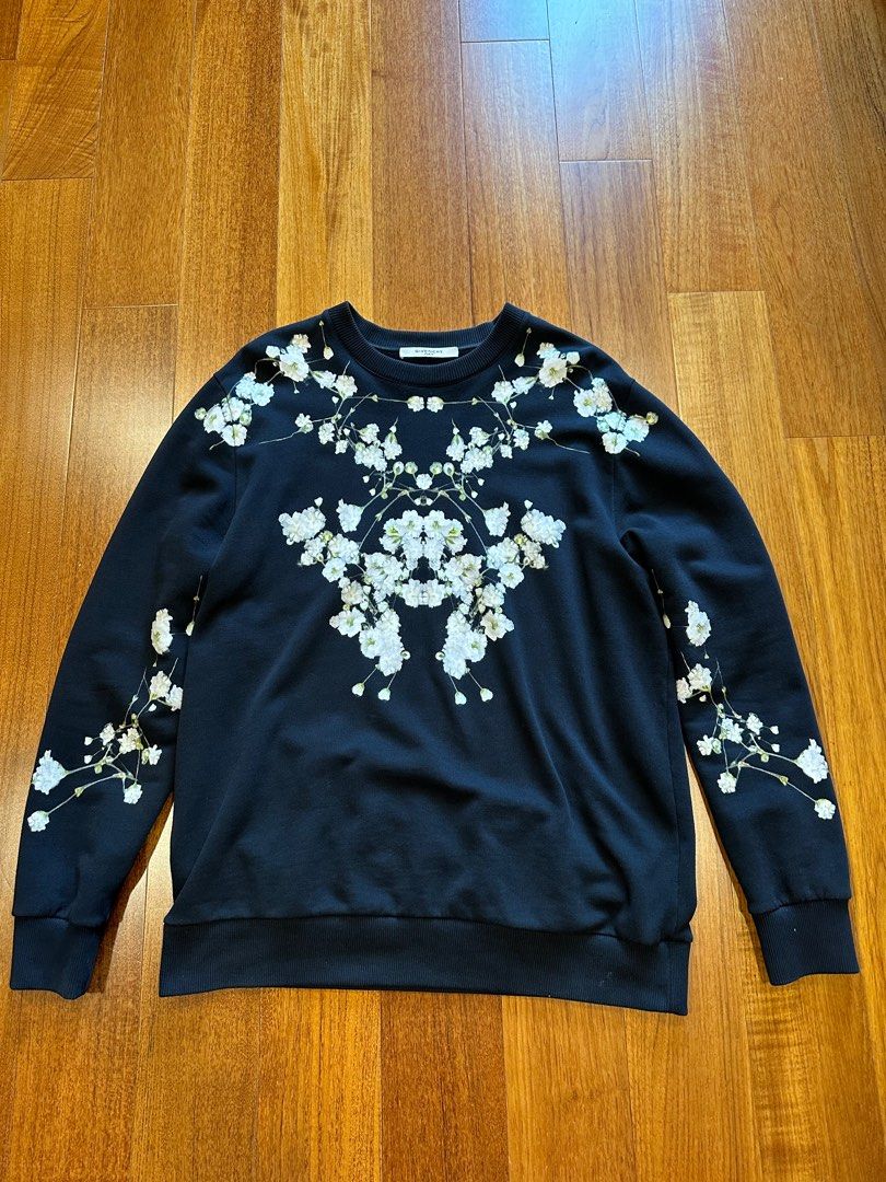 Givenchy floral sweatshirt online