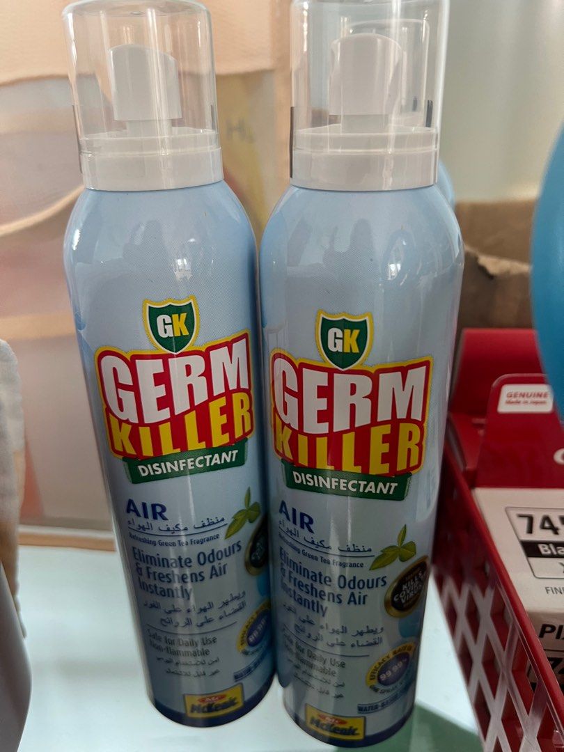 GK Germ killer disinfectant spray 300ml Furniture Home Living