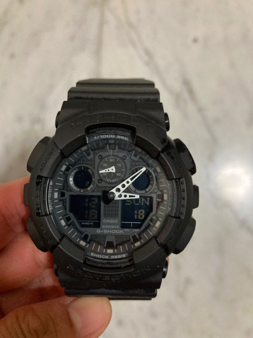 G shock all black series