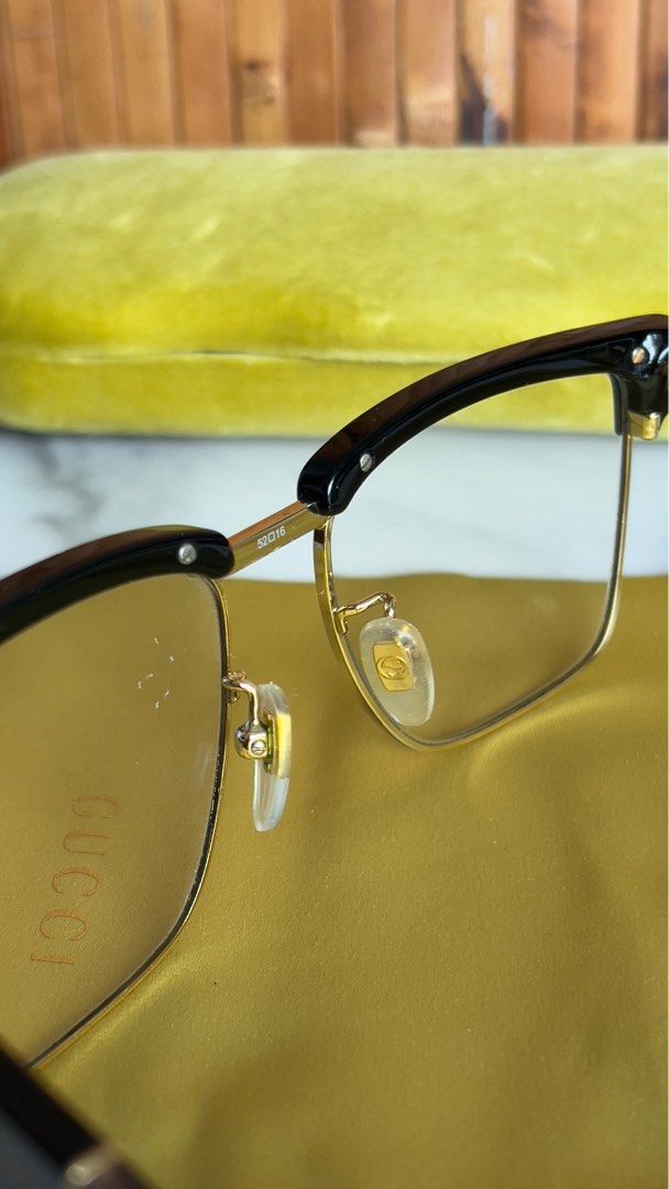Gucci Eyeglasses, Men's Fashion, Watches & Accessories, Sunglasses