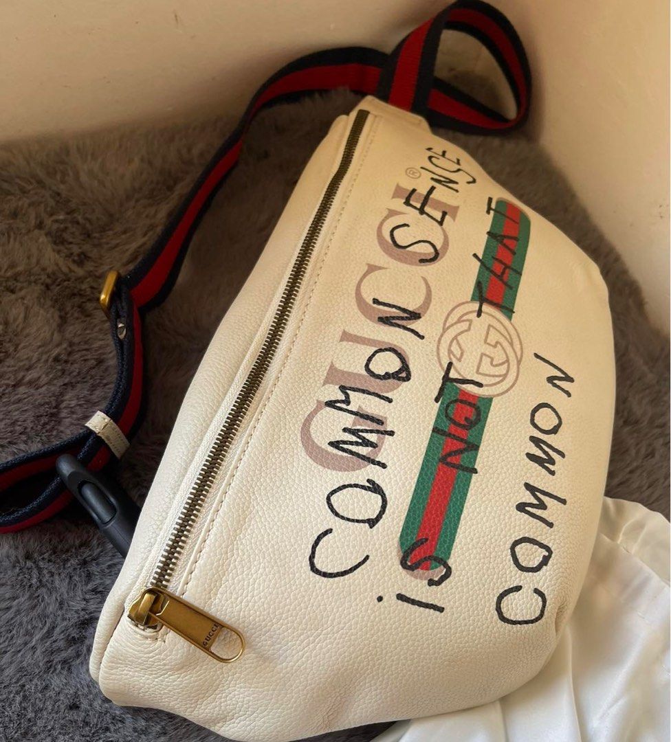 Gucci fanny pack common outlet sense is not that common